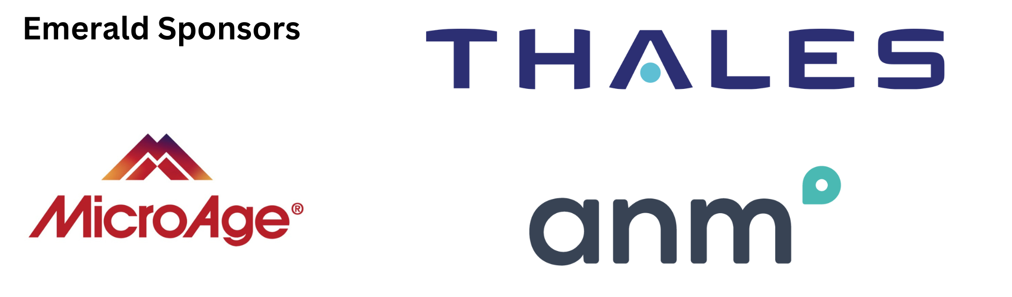 2023 AMM Emerald Sponsors